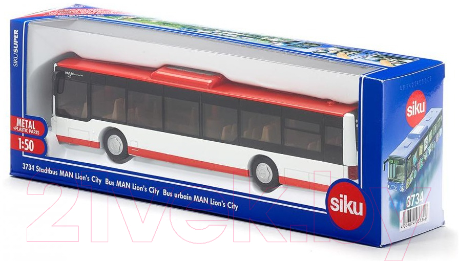 Автобус игрушечный Siku Городской MAN Lions City / 3734