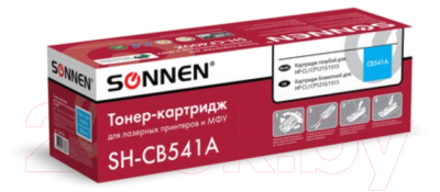 Изображение товара Картридж Sonnen SH-CB541A / 363955 (голубой)