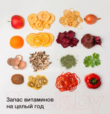 Сушилка для овощей и фруктов Blackton Bt FD1111 (белый/зеленый)