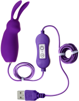 Виброяйцо ToyFa A-Toys Beany / 764020 (фиолетовый) - 