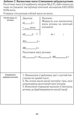 Рабочая тетрадь Аверсэв Хiмiя. 8 клас. Для практычных работ. Лабараторныя доследы (Сечко О.И.)