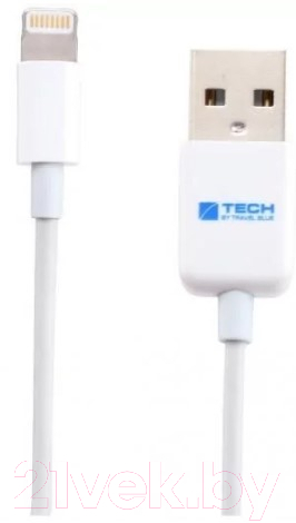 Зарядный кабель Travel Blue iPhone Lightning Cable / 970_WHT