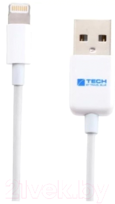 Зарядный кабель Travel Blue iPhone Lightning Cable / 970_WHT  (белый)
