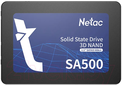 SSD диск Netac SA500 480GB (NT01SA500-480-S3X)
