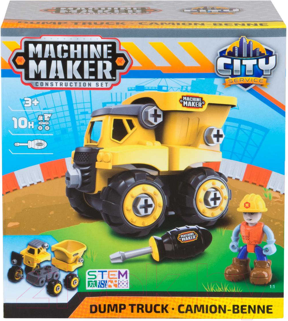 Игрушка-конструктор Nikko Самосвал Junior Builder 40011