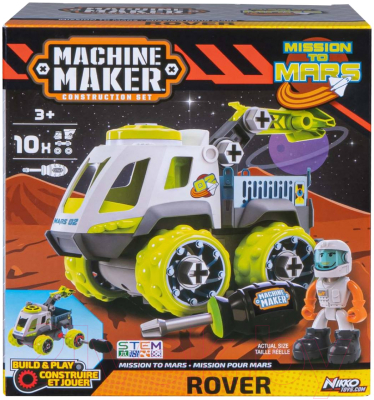 Игрушка-конструктор Nikko Machine Maker Марсоход 40092