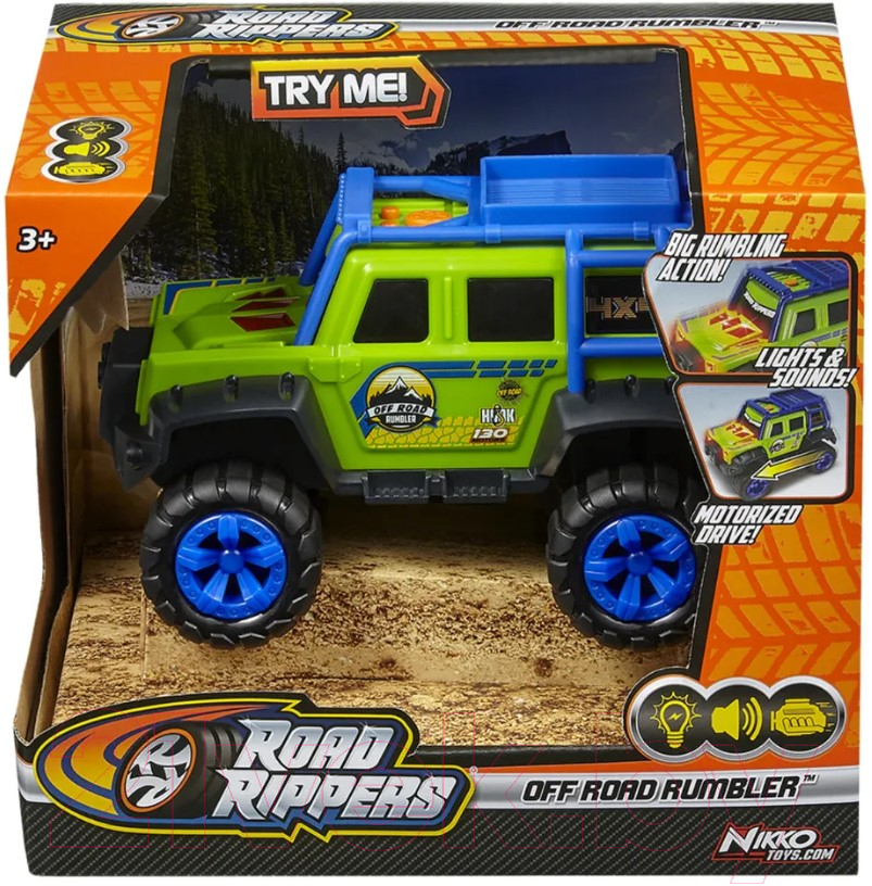 Автомобиль игрушечный Nikko Внедорожник Off Road Rumbler / 20091