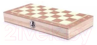 Набор настольных игр Наша игрушка Шахматы, шашки, нарды 3 в 1 / B001S