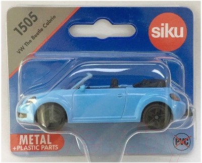 Автомобиль игрушечный Siku VW The Beetle Кабриолет / 1505