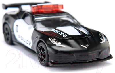 Автомобиль игрушечный Siku Машина полиции Chevrolet Corvette ZR1 / 1545