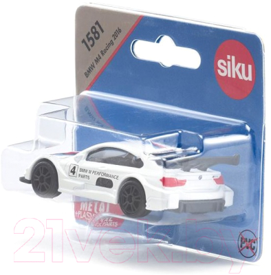 Автомобиль игрушечный Siku Спорткар BMW M4 Racing 2016 / 1581