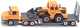 Трейлер игрушечный Siku Грузовик с тралом и трактором / 1616 - 