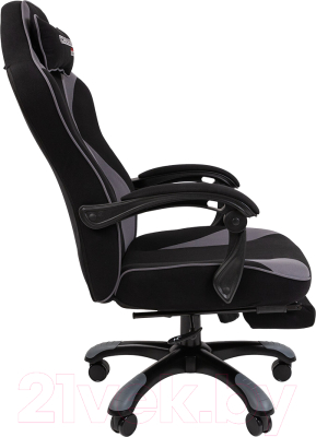 Кресло геймерское Chairman Game 35 (ткань черный/серый)