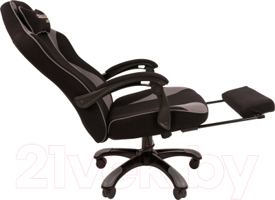 Кресло геймерское Chairman Game 35 (ткань черный/серый)