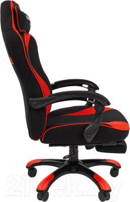 Кресло геймерское Chairman Game 35 (ткань черный/красный)
