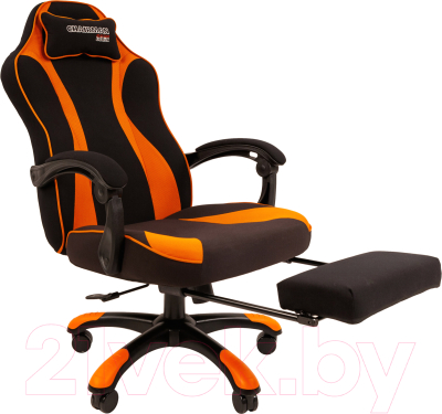 Кресло геймерское Chairman Game 35 (ткань черный/оранжевый)