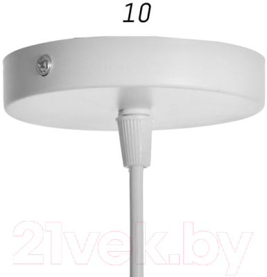 Потолочный светильник BayerLux 1666/1WT / 6260716 (белый)