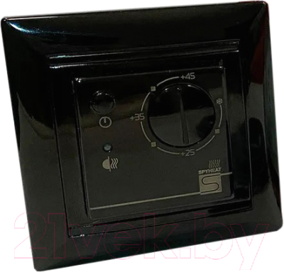 Терморегулятор для теплого пола Spyheat ETL-308В (черный)