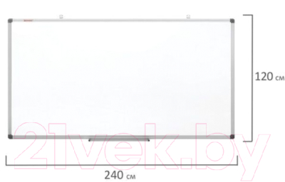 Магнитно-маркерная доска Brauberg Extra / 237559