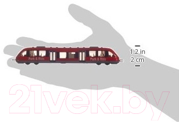 Поезд игрушечный Siku Пригородный длинный / 1646