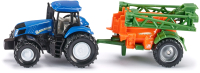 Трактор игрушечный Siku New Holland с опрыскивателем / 1668 - 