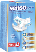 Подгузники для взрослых Senso Med Standart Plus M (10шт) - 