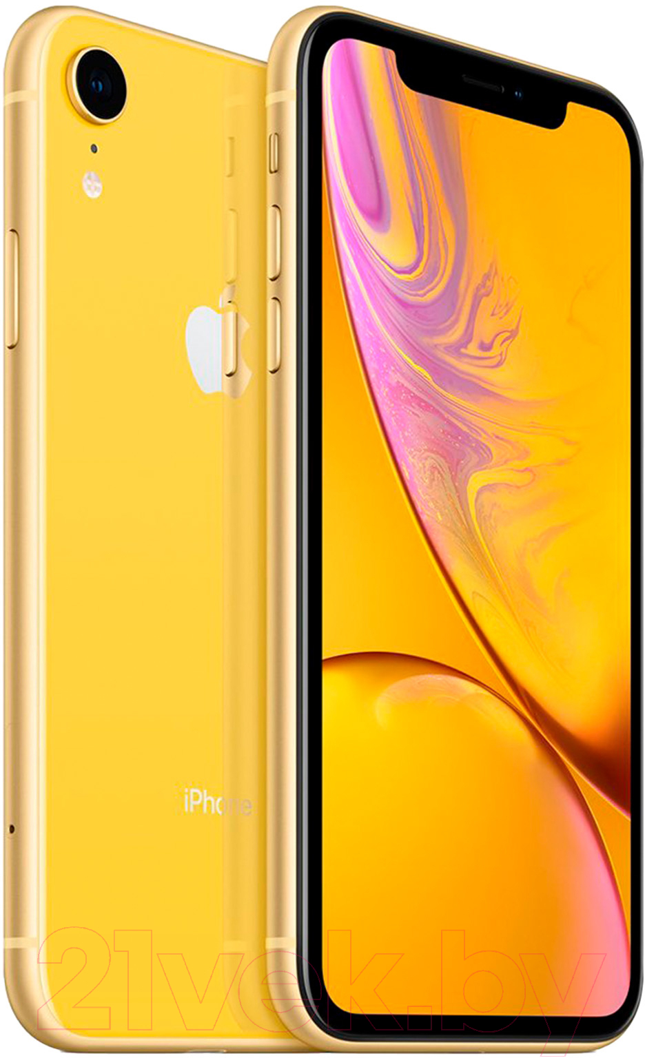 Смартфон Apple iPhone XR 64GB A2105 / 2AMRY72 восстановленный Breezy Грейд A