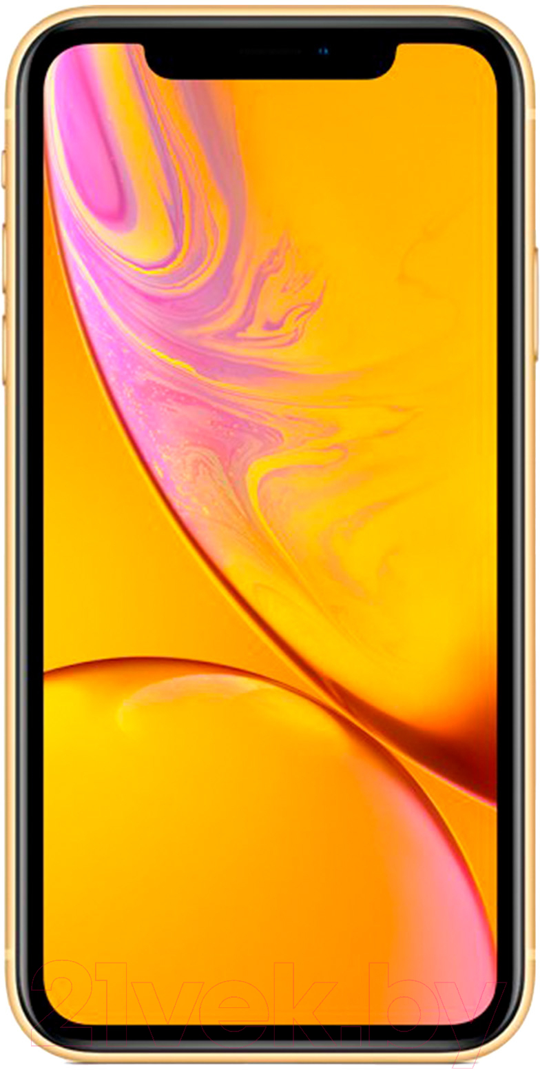 Смартфон Apple iPhone XR 64GB A2105 / 2AMRY72 восстановленный Breezy Грейд A