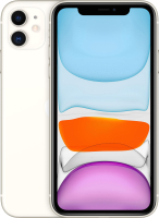 Смартфон Apple iPhone 11 128GB A2221 / 2BMWM22 восстановленный Breezy Грейд B (белый) - 