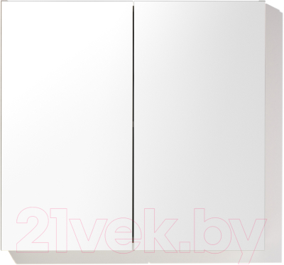 Шкаф с зеркалом для ванной Акваль Карина / ЕК.04.07.10.N