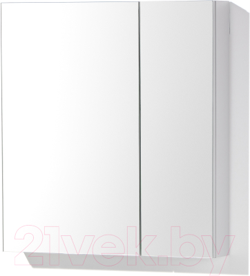 Шкаф с зеркалом для ванной Акваль Карина / ЕК.04.06.12.N