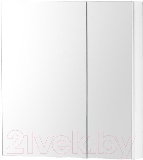 Шкаф с зеркалом для ванной Акваль Карина / ЕК.04.06.00.N