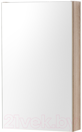Шкаф с зеркалом для ванной Акваль Карина / ЕК.04.04.10.N