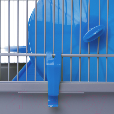 Клетка для грызунов Voltrega 001115G/blue (с туннелем)