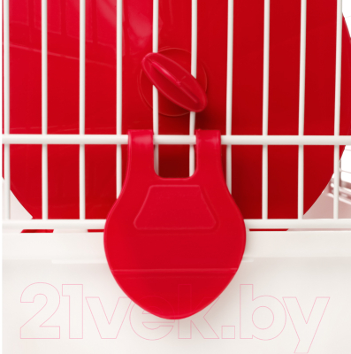 Изображение товара Клетка для грызунов Voltrega 001915B/red (с туннелем)