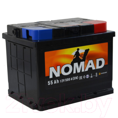 Автомобильный аккумулятор Kainar Nomad 6СТ-55 Евро R+ / 055133201021109110L (55 А/ч)