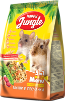 Корм для грызунов Happy Jungle Для мышей и песчанок / J116 (400г) - 