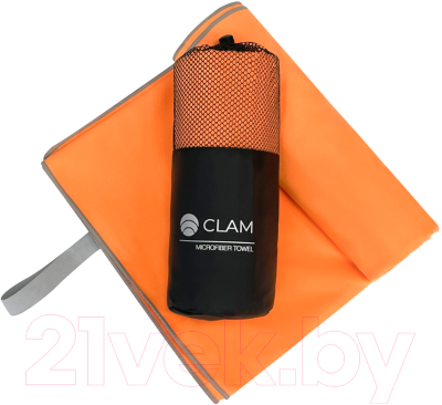 Полотенце Clam L007 (оранжевый)