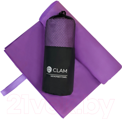 Полотенце Clam L010 (фиолетовый)