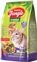 

Корм для грызунов Happy Jungle, Для шиншилл и дегу / J404