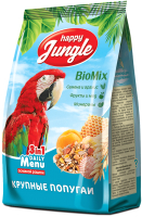 

Корм для птиц Happy Jungle, Для крупных попугаев / J106