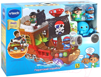 Корабль игрушечный Vtech Пиратский корабль / 80-177826