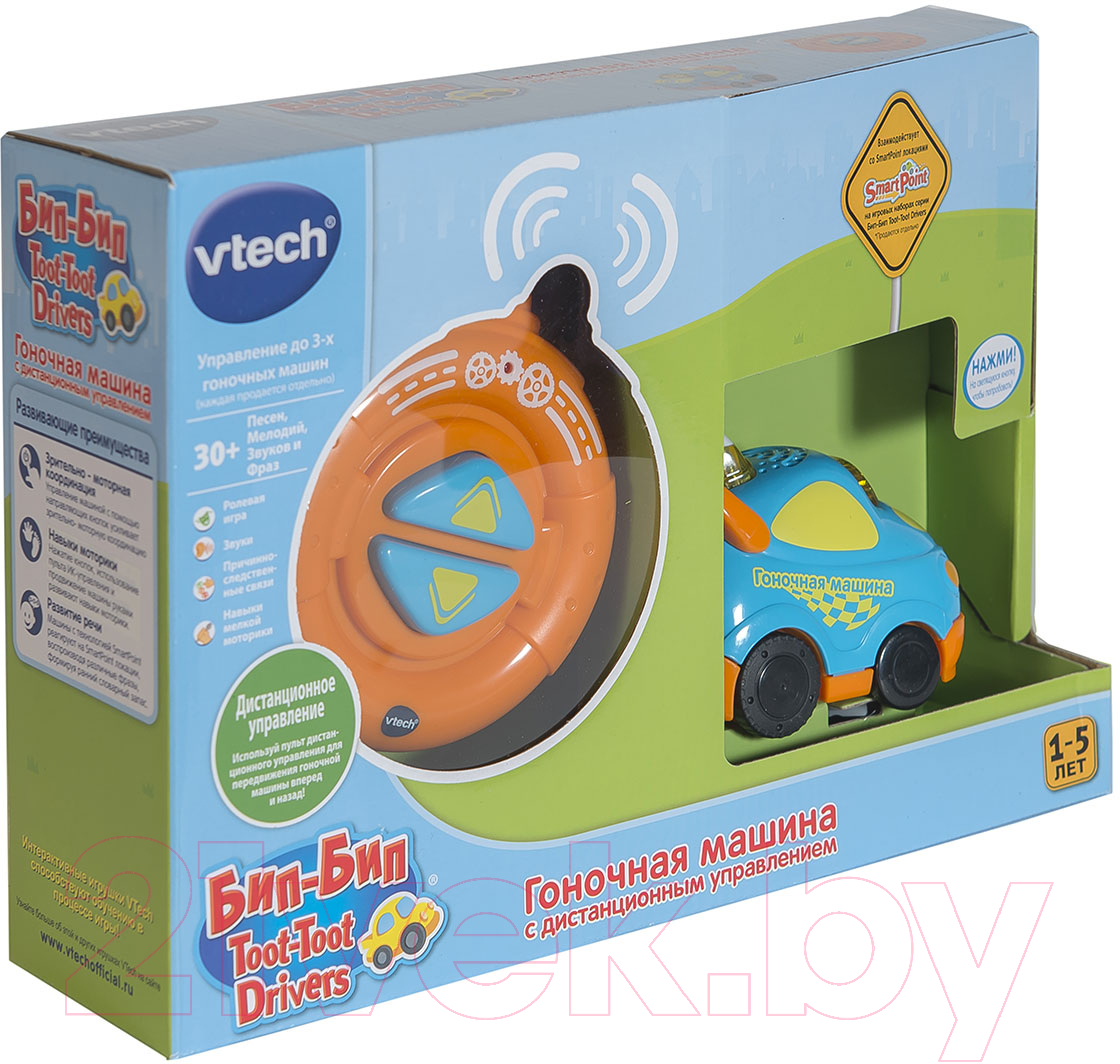 Игрушка на пульте управления Vtech Гоночная машина / 80-180326