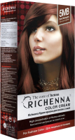 Крем-краска для волос Richenna С хной 5MB (Dark Mahogany) - 