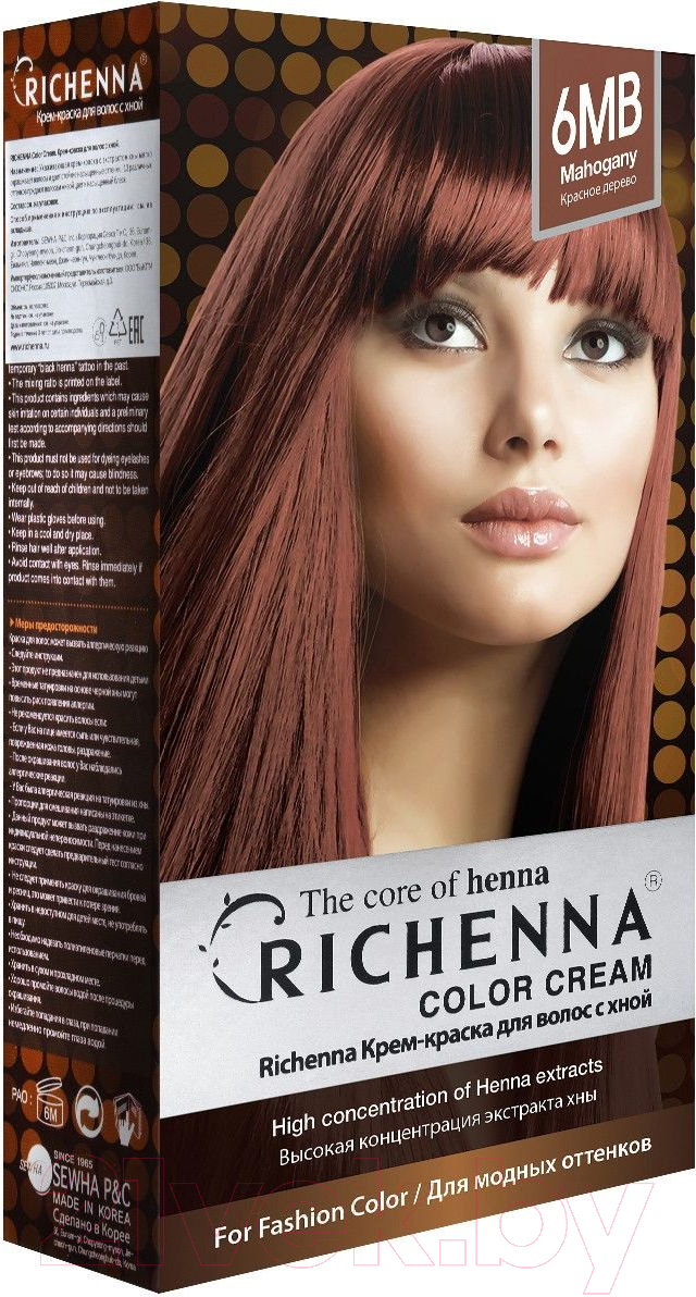 Крем-краска для волос Richenna С хной 6MB