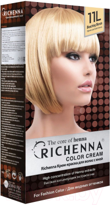 Крем-краска для волос Richenna С хной №11L (Bleaching Blonde)