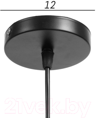 Потолочный светильник BayerLux 1949/1 / 6712022 (черный)