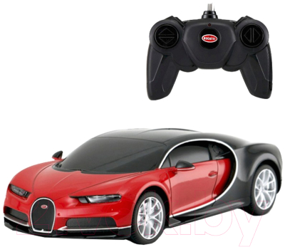 Радиоуправляемая игрушка Rastar Bugatti Chiron / 76100R (красный)