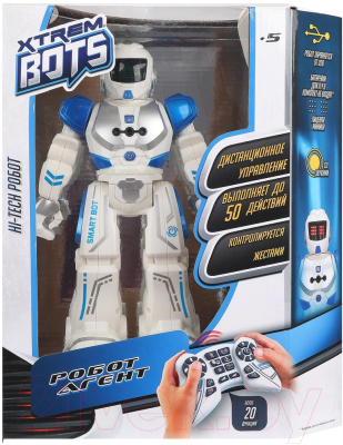 Радиоуправляемая игрушка Longshore Limited Xtrem Bots Агент / XT30037