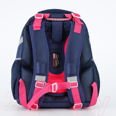Школьный рюкзак Ecotope Kids Лама расческа 057-540-112-CLR (синий)